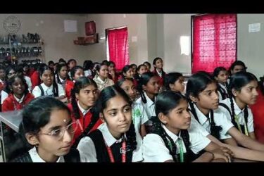 Awareness session to support the overall well-being of our girls in grades 6 -10 by DR.ADEPU MANASA